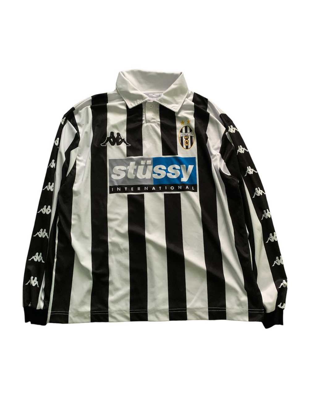 Custom × Streetwear Stussy Juventus Home Jersey L… - image 1