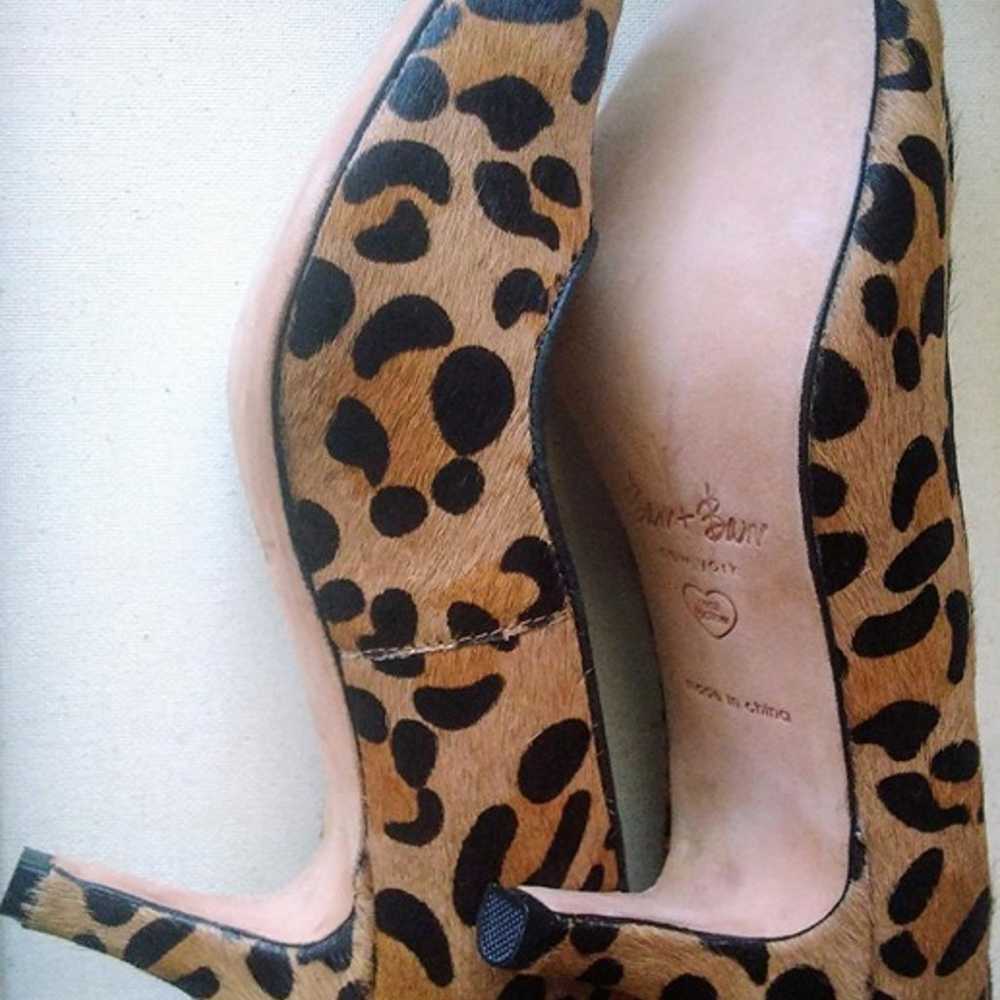 Barr & Barr Leopard Print Calf Hair Pumps - image 5