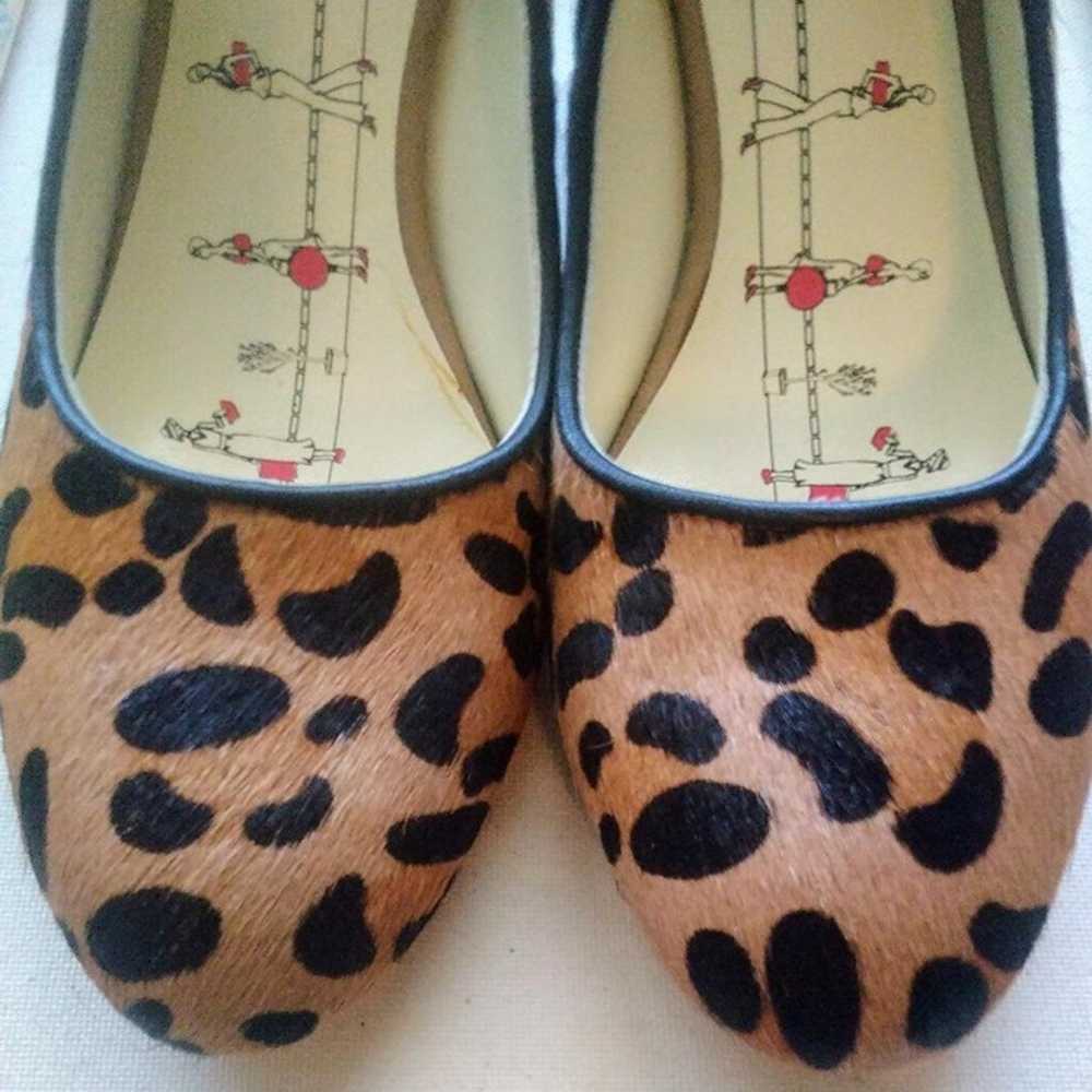 Barr & Barr Leopard Print Calf Hair Pumps - image 6