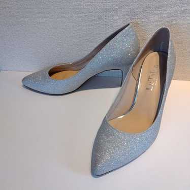 Letalon Glitter Plain Pumps Silver Glitter - image 1