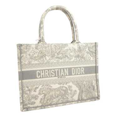 Dior Book Tote cloth tote