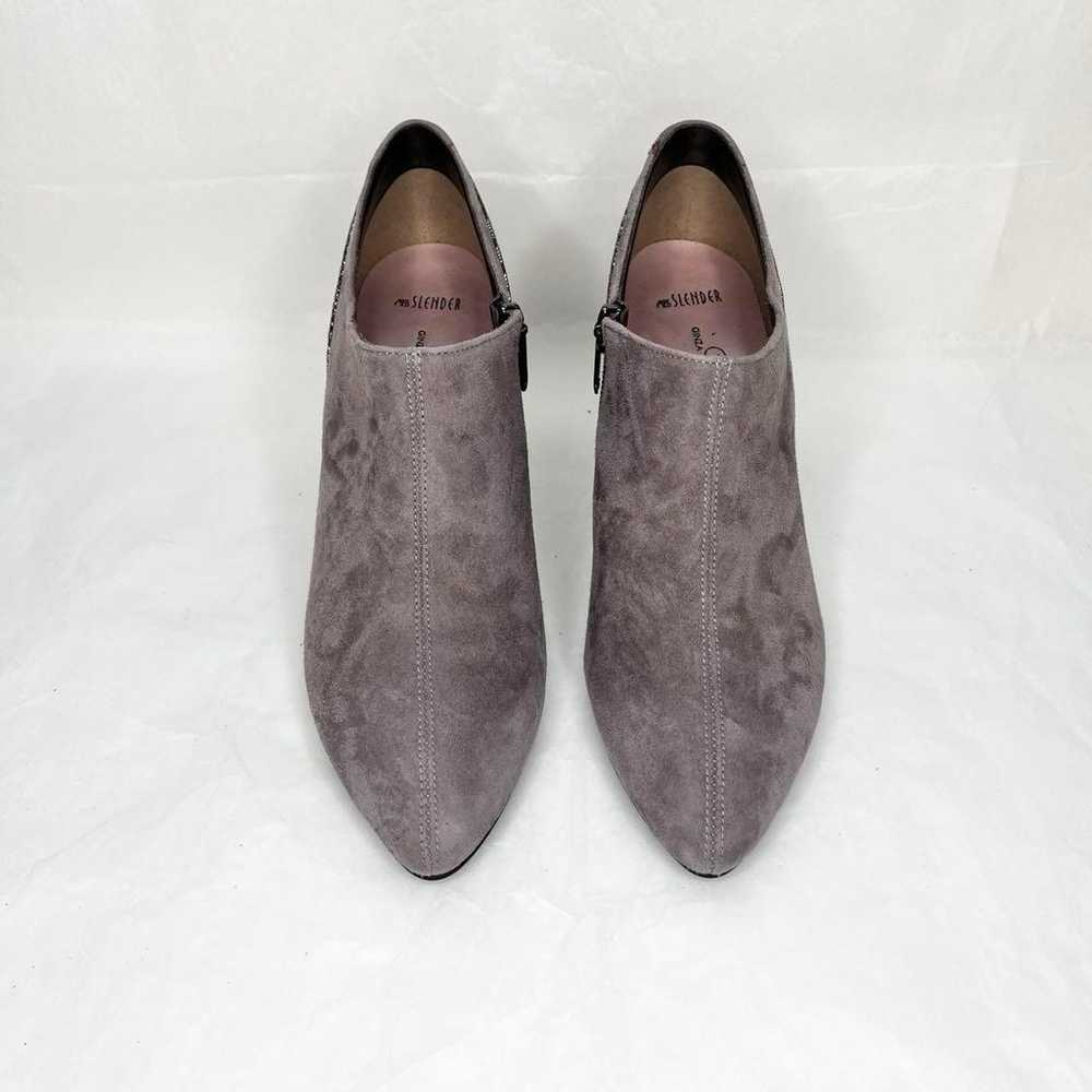 【Excellent Condition】GINZA Kanematsu 23.5cm Suede… - image 2