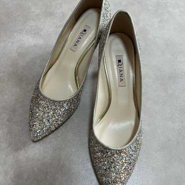 DIANA Glitter Pumps 24cm