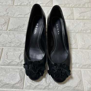 REGAL Leather Wedgewood Pumps 24.0 - image 1