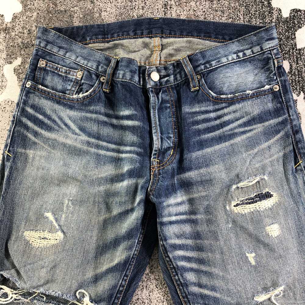 Distressed Denim × Japanese Brand Stooge & Co Jea… - image 3