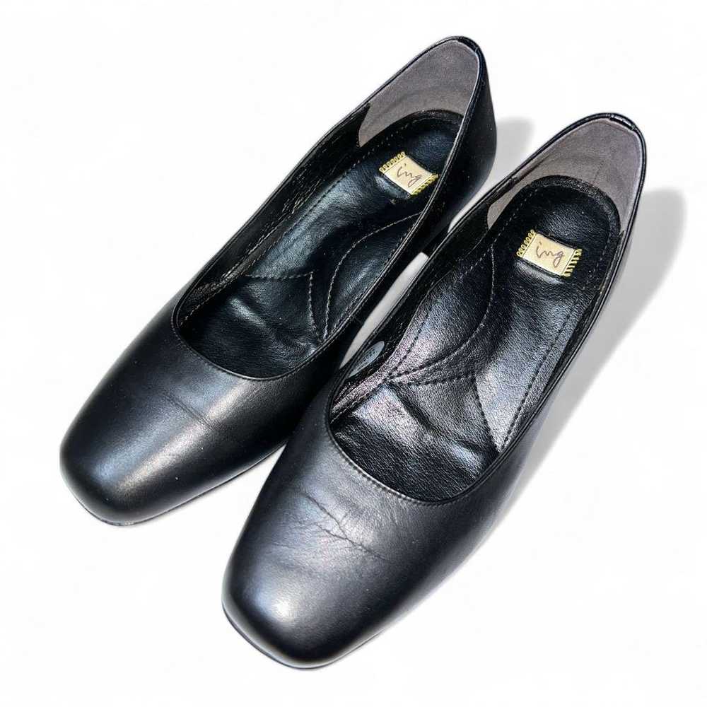 Ing Formal Black Pumps, Genuine Leather, Comfort … - image 2