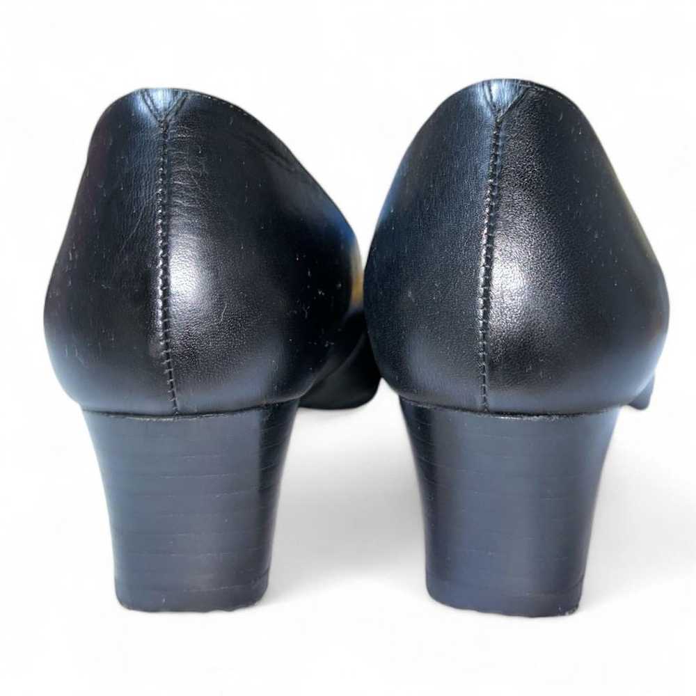 Ing Formal Black Pumps, Genuine Leather, Comfort … - image 5