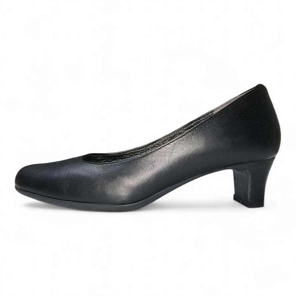 Ing Formal Black Pumps, Genuine Leather, Comfort … - image 6