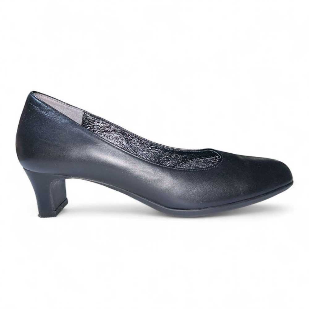 Ing Formal Black Pumps, Genuine Leather, Comfort … - image 9