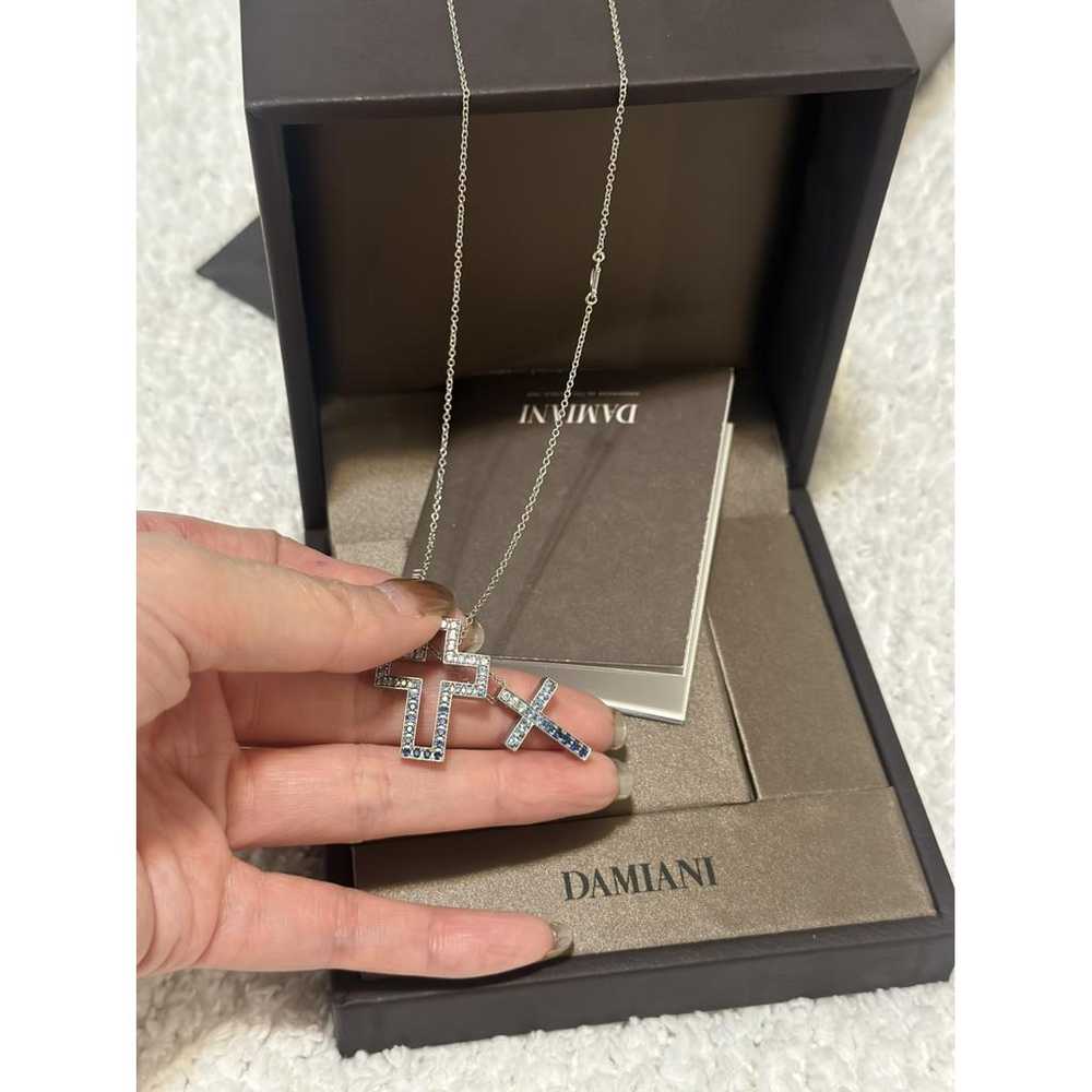 Damiani White gold necklace - image 2