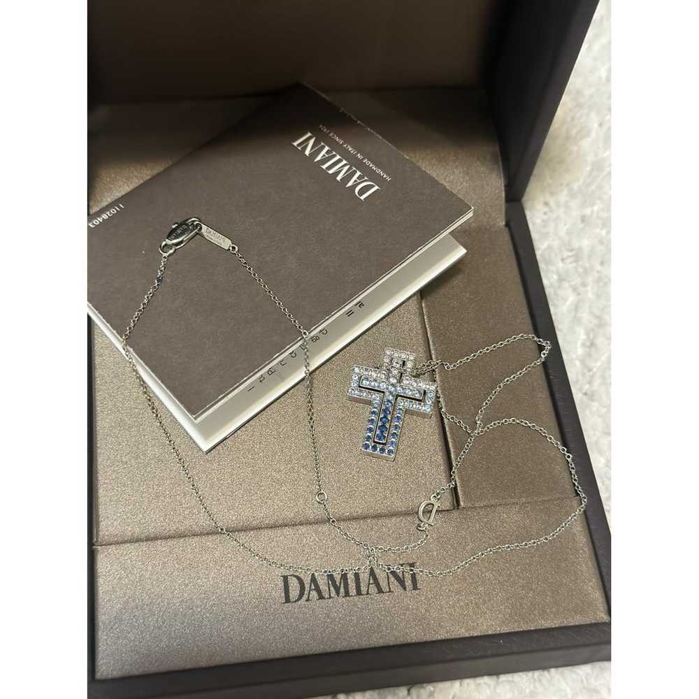 Damiani White gold necklace - image 6