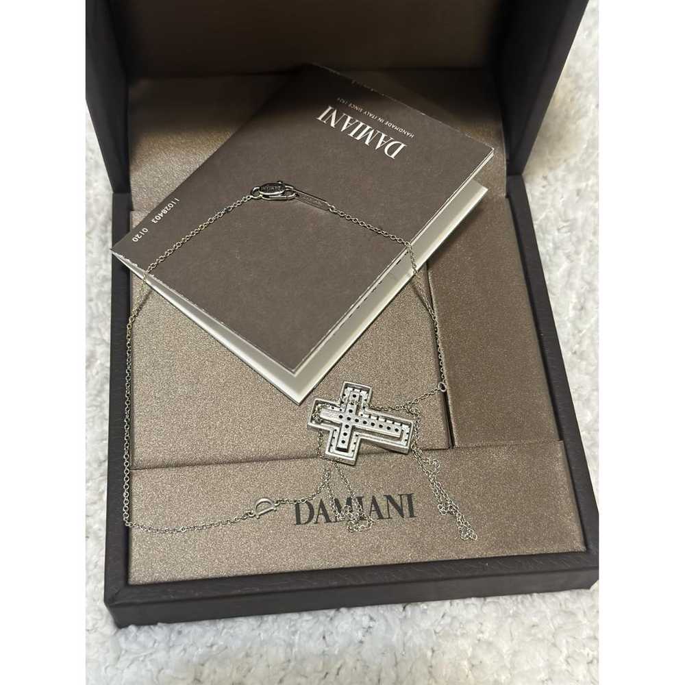 Damiani White gold necklace - image 7