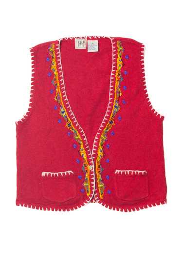 Embroidered IVY Vest