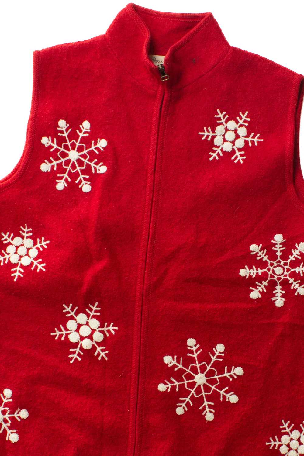 Red Ugly Christmas Vest 63532 - image 2