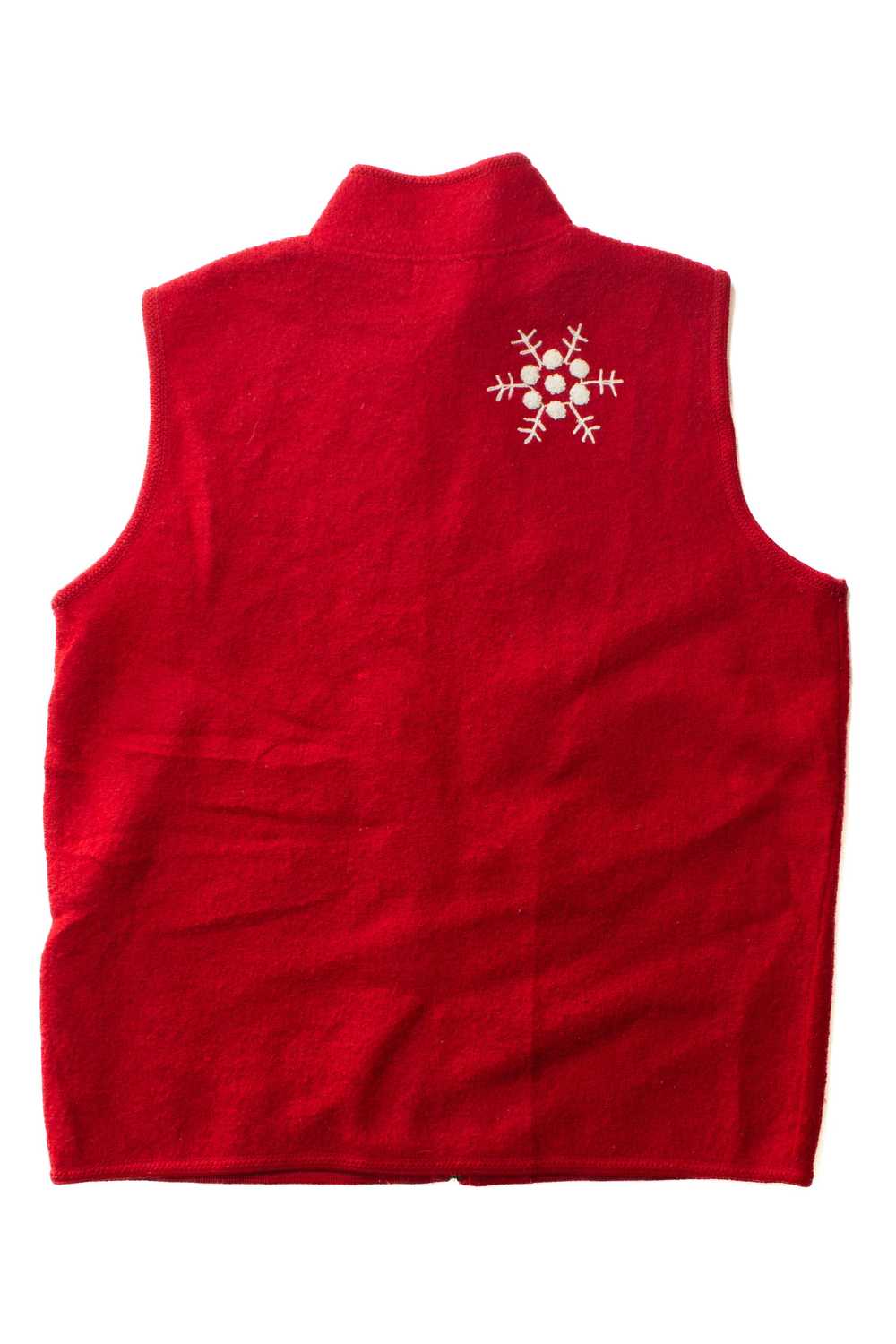 Red Ugly Christmas Vest 63532 - image 3