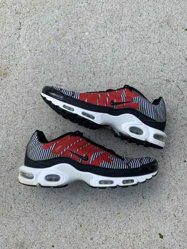 Nike Nike Air Max Plus Striped Black White Red