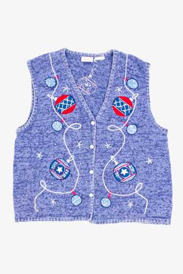 Bobbie Brooks Ugly Christmas Vest 55321