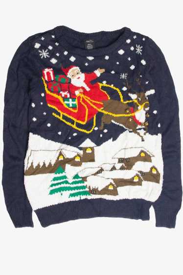 Vintage Blue Ugly Christmas Pullover 63390