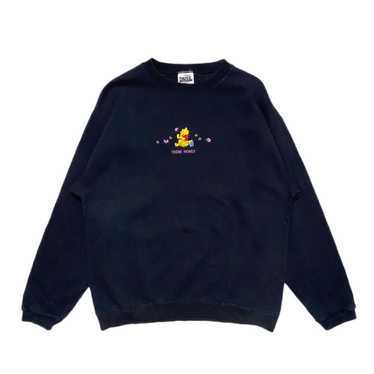 Vintage 90s Pooh Think Honey Embroidered Crewneck - image 1