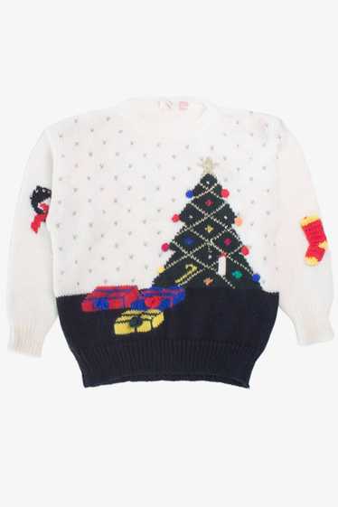 White Ugly Christmas Pullover 58591