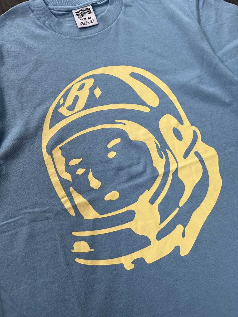 Rare Billionaire Boys Club BBC Helmet SS Tee Blue… - image 4