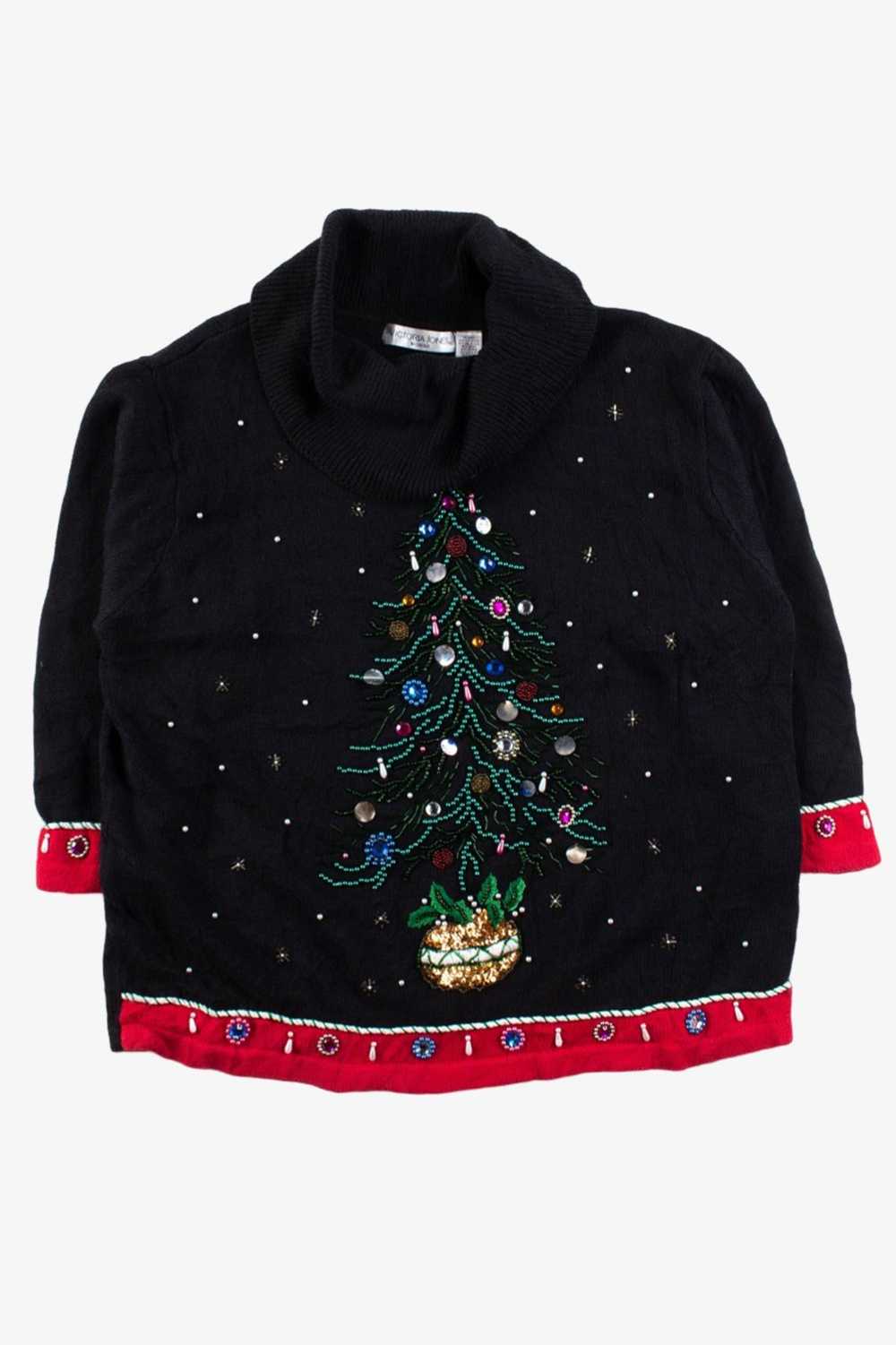 Black Ugly Christmas Pullover 56445 - image 1