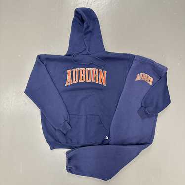 Vintage Russell Athletic Auburn University Hoodie… - image 1