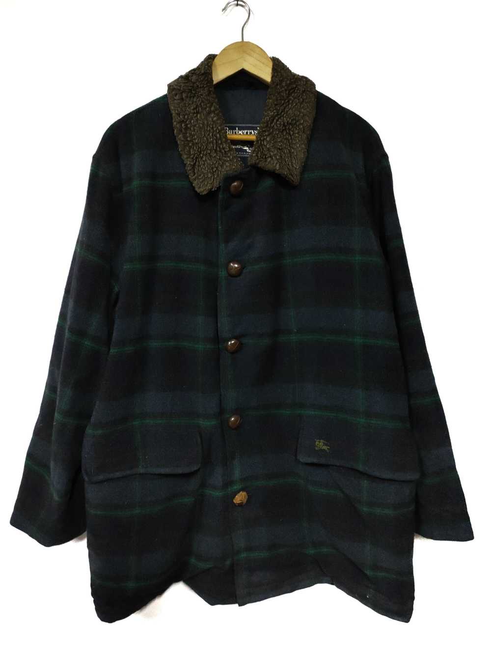 Burberry Prorsum - VTG BURBERRY WOOL TARTAN JACKET - image 1