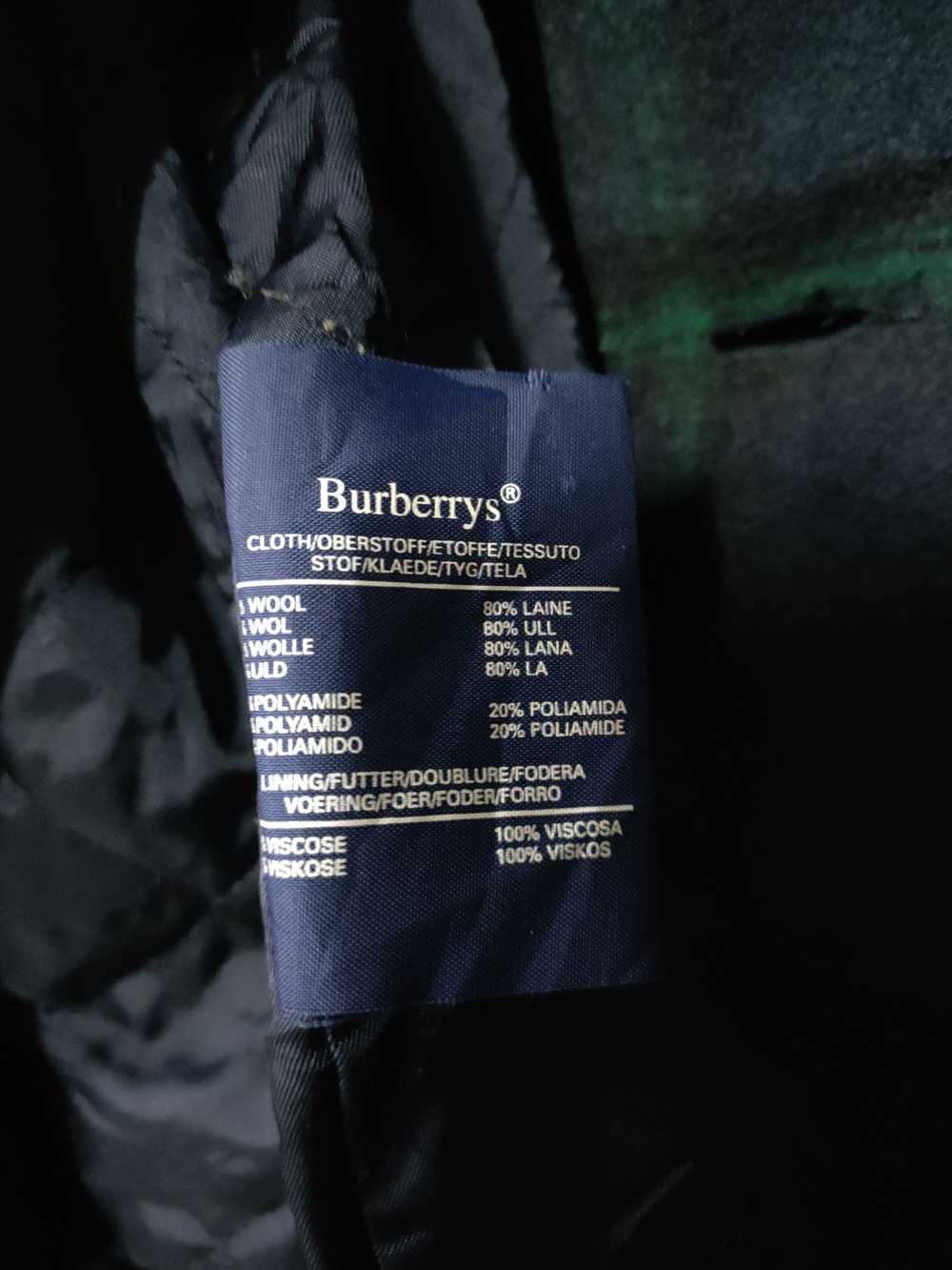 Burberry Prorsum - VTG BURBERRY WOOL TARTAN JACKET - image 7