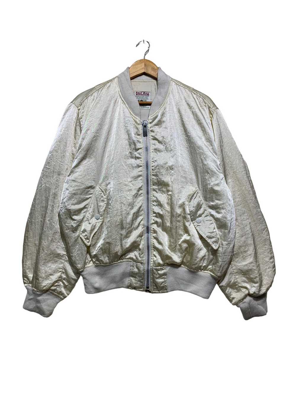 🔥RARE VTG EAST BOYS NYLON BOMBERS JACKET ISSEY M… - image 5