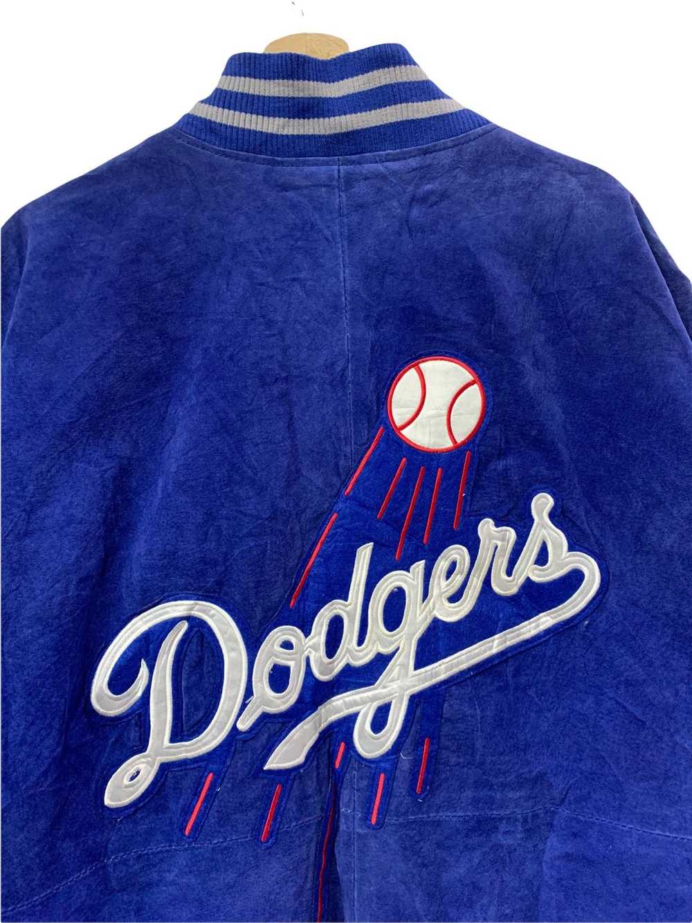 Oldvarsity/Stadium - 🔥RARE L.A DODGERS LEATHER V… - image 4