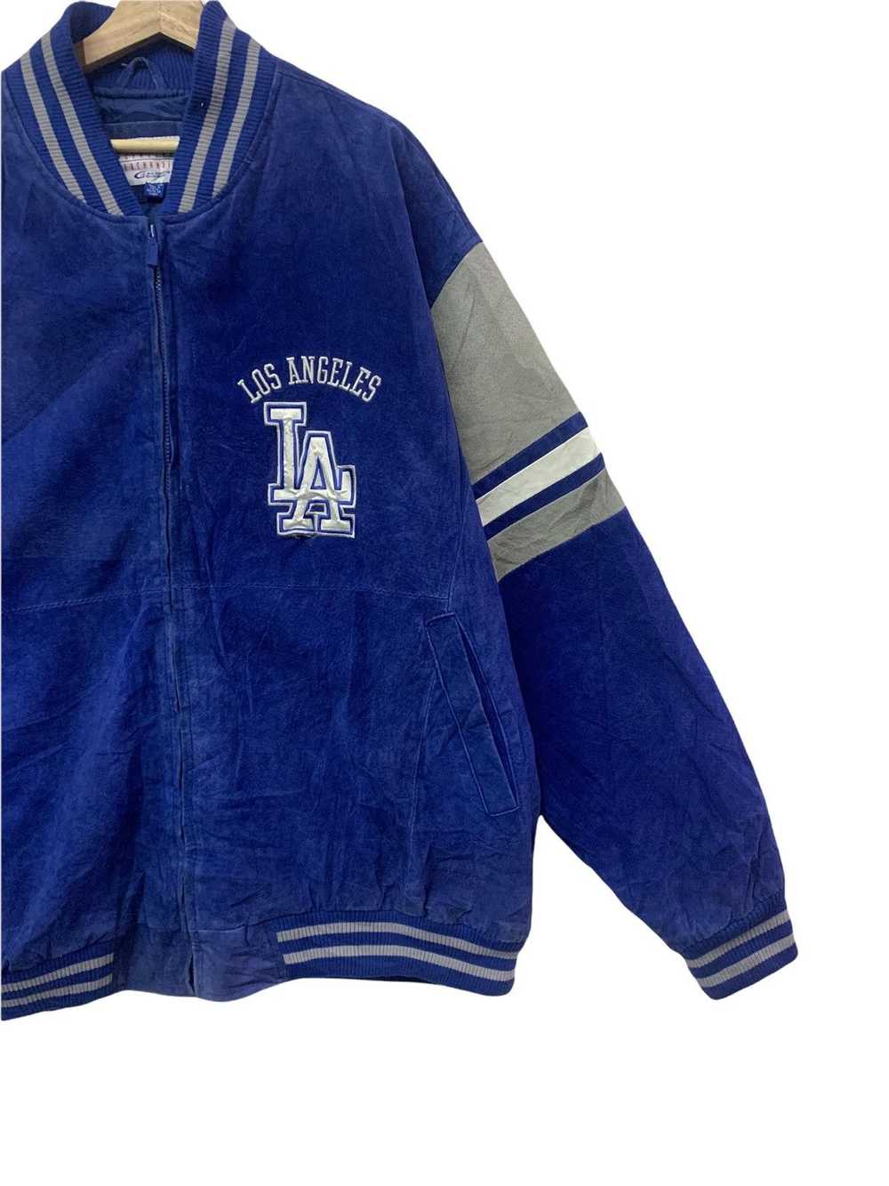 Oldvarsity/Stadium - 🔥RARE L.A DODGERS LEATHER V… - image 7