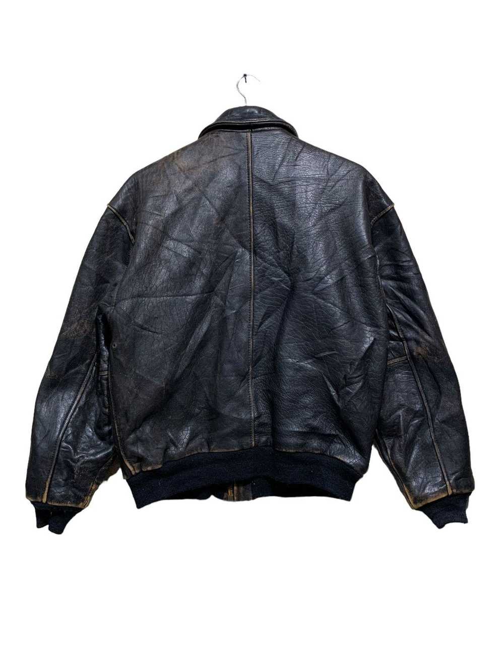 🔥VTG 70s AVIREX TYPE A2 LEATHER FLIGHT JACKETS - image 6