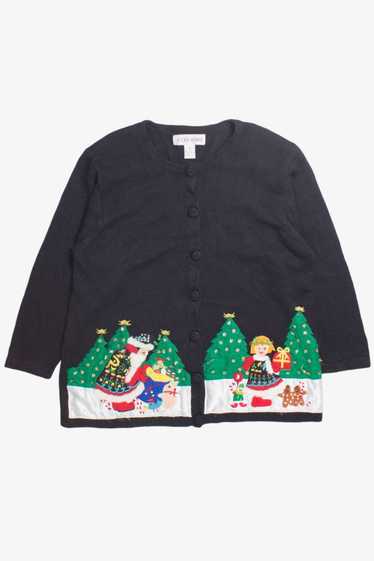 Black Ugly Christmas Cardigan 58484