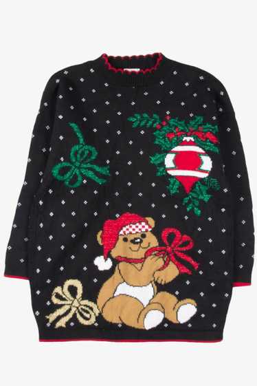 Black Bear Ugly Christmas Pullover 57280 - image 1