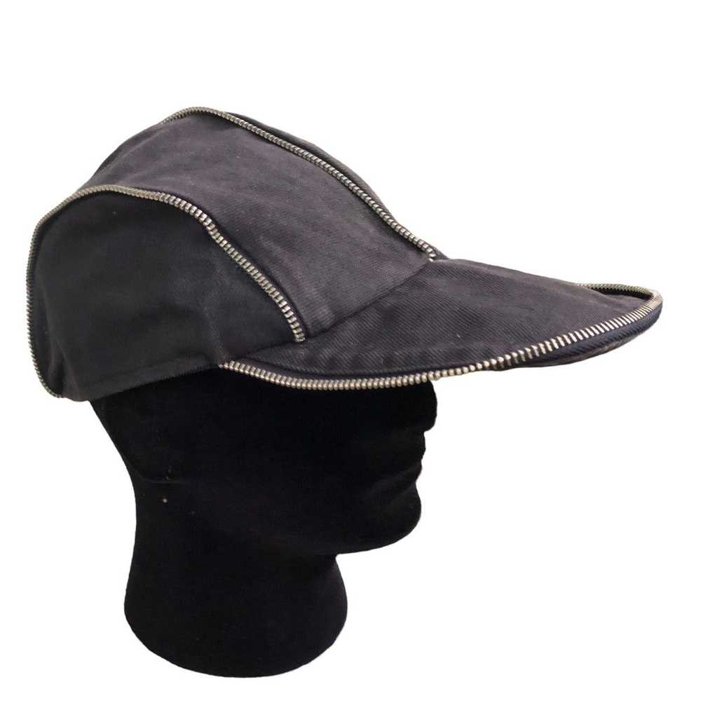 Japanese Brand Rare Design Zipper Chain Hat - image 2