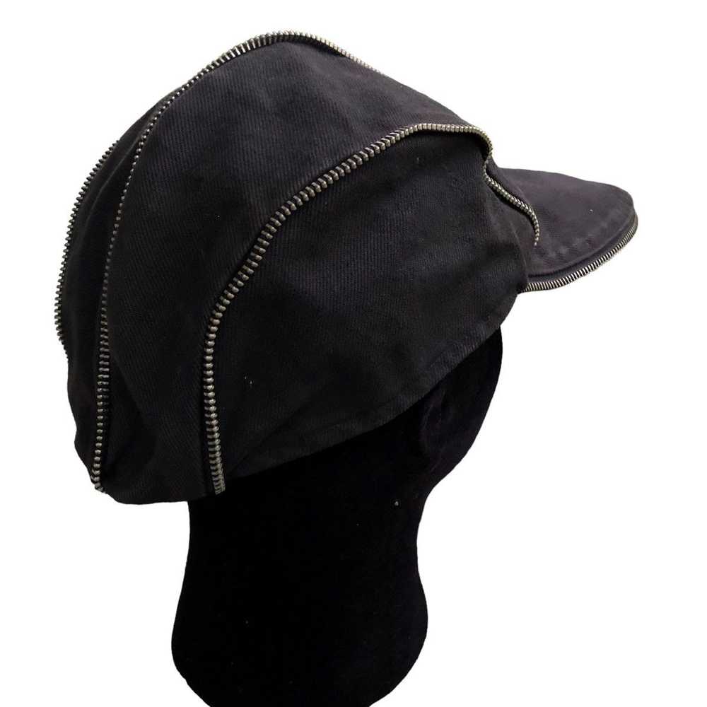 Japanese Brand Rare Design Zipper Chain Hat - image 4