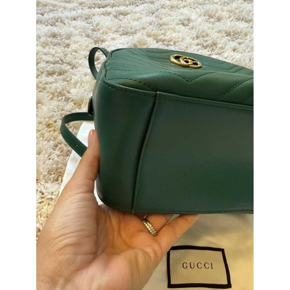 Gucci Marmont leather backpack - image 6