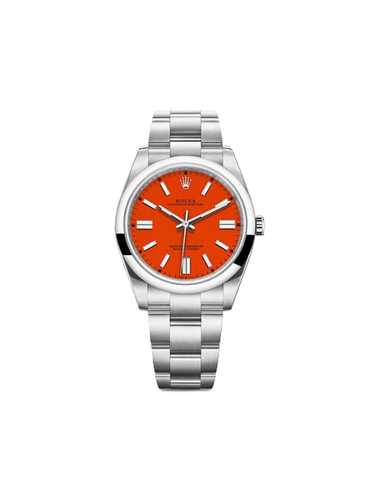 Rolex pre-owned Oyster Perpetual 36mm - Red