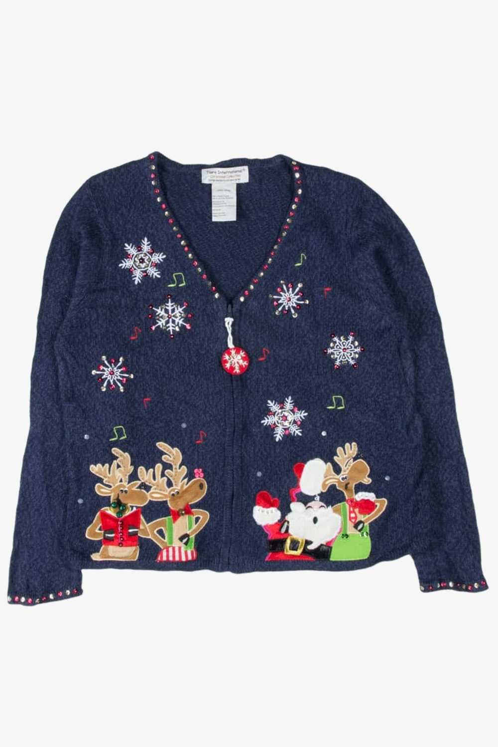 Blue Ugly Christmas Sweater 55250 - image 1