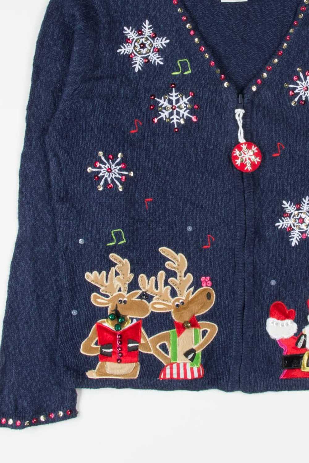 Blue Ugly Christmas Sweater 55250 - image 2