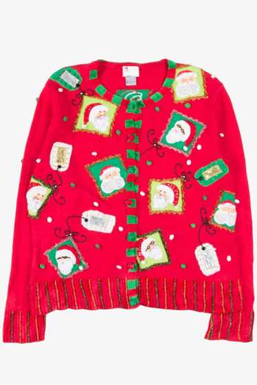 Red Santas Ugly Christmas Cardigan 57163