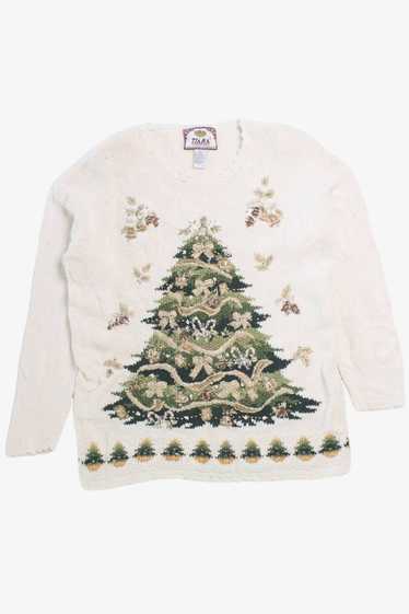 White Ugly Christmas Pullover 58049