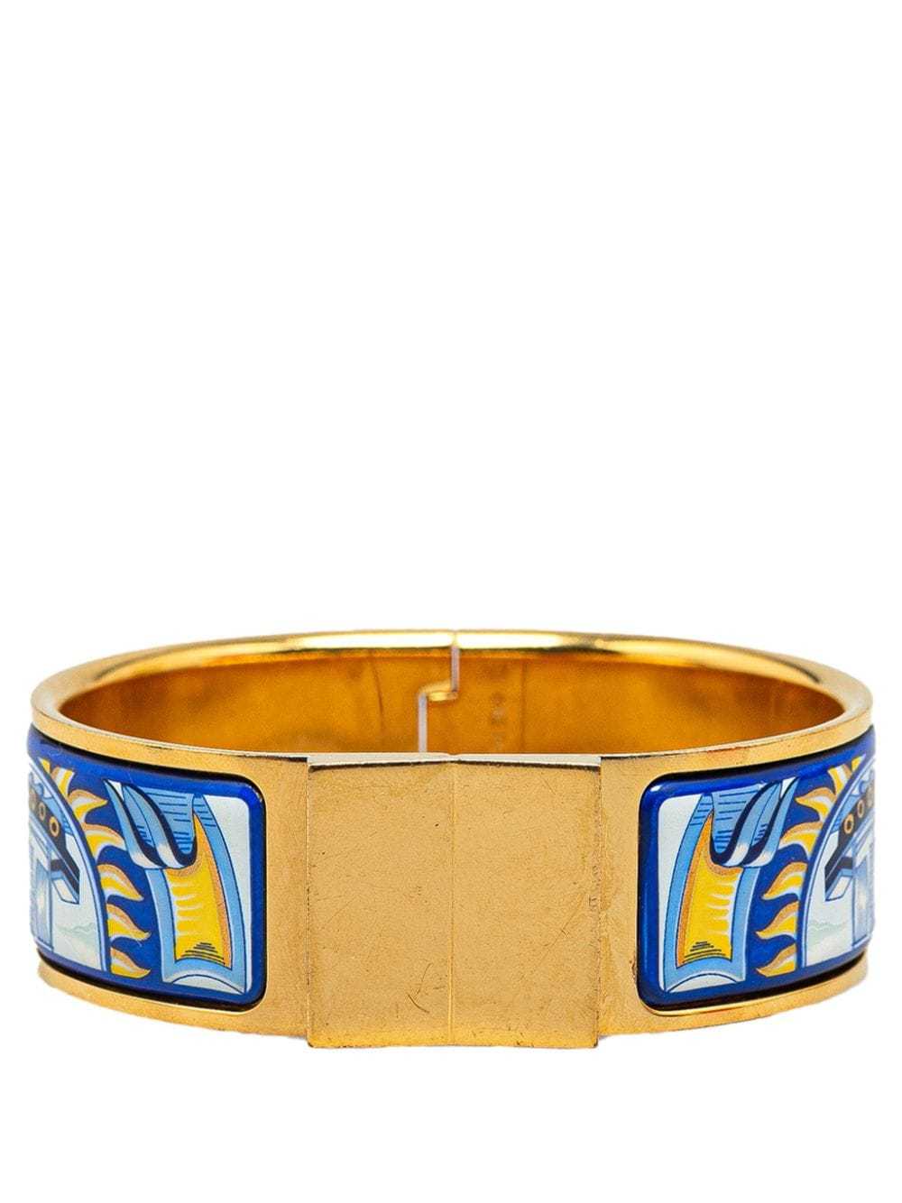 Hermès Pre-Owned 2010-2023 Wide Enamel Locquet Hi… - image 1