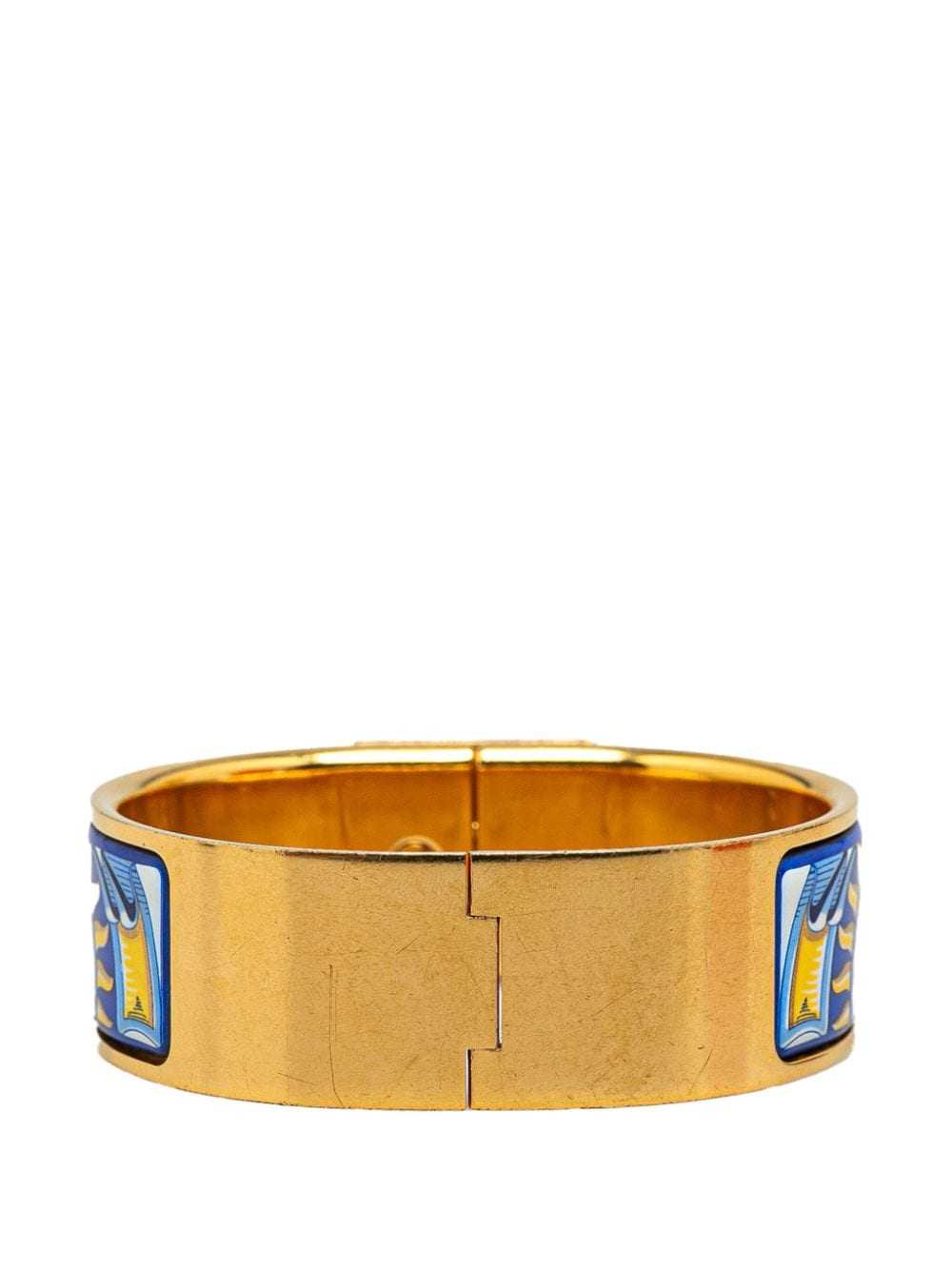 Hermès Pre-Owned 2010-2023 Wide Enamel Locquet Hi… - image 3