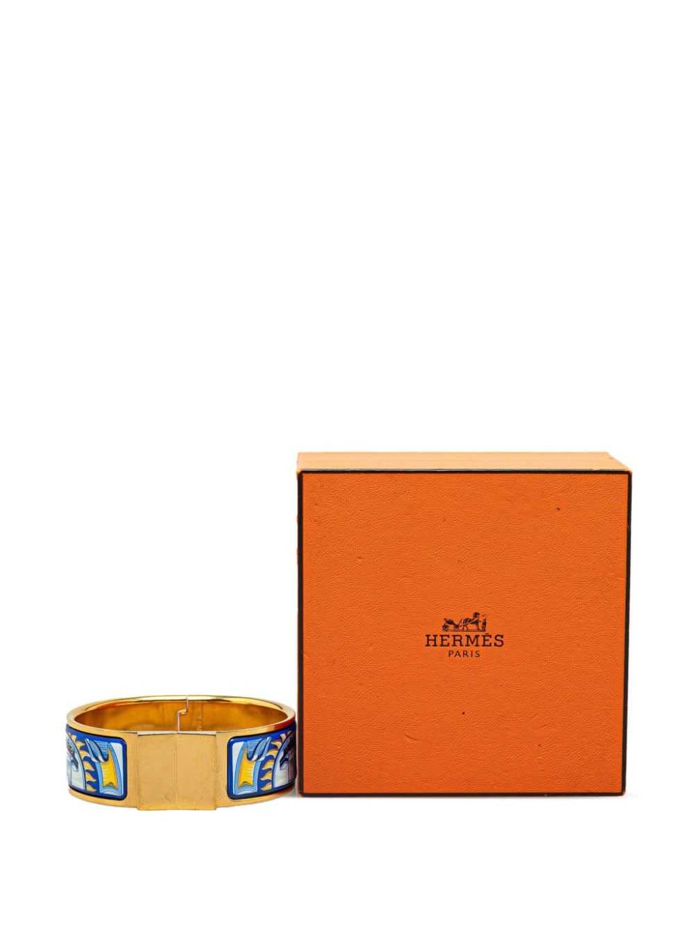 Hermès Pre-Owned 2010-2023 Wide Enamel Locquet Hi… - image 5