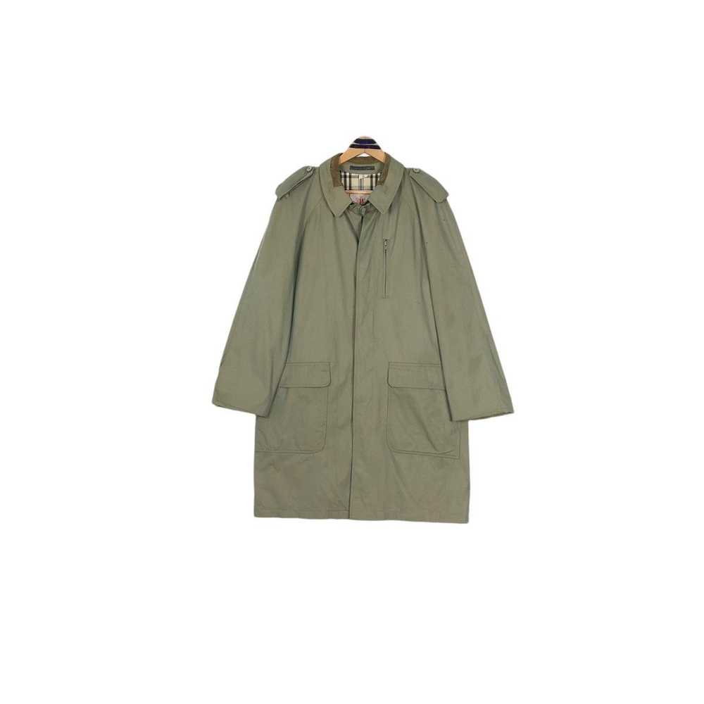 Vintage 80s Baracuta Trench Coat Made In England … - image 2