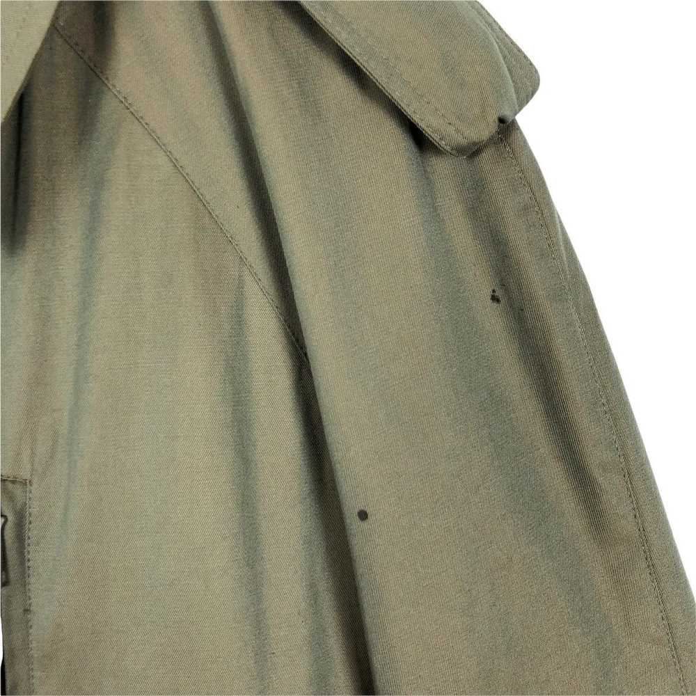 Vintage 80s Baracuta Trench Coat Made In England … - image 9