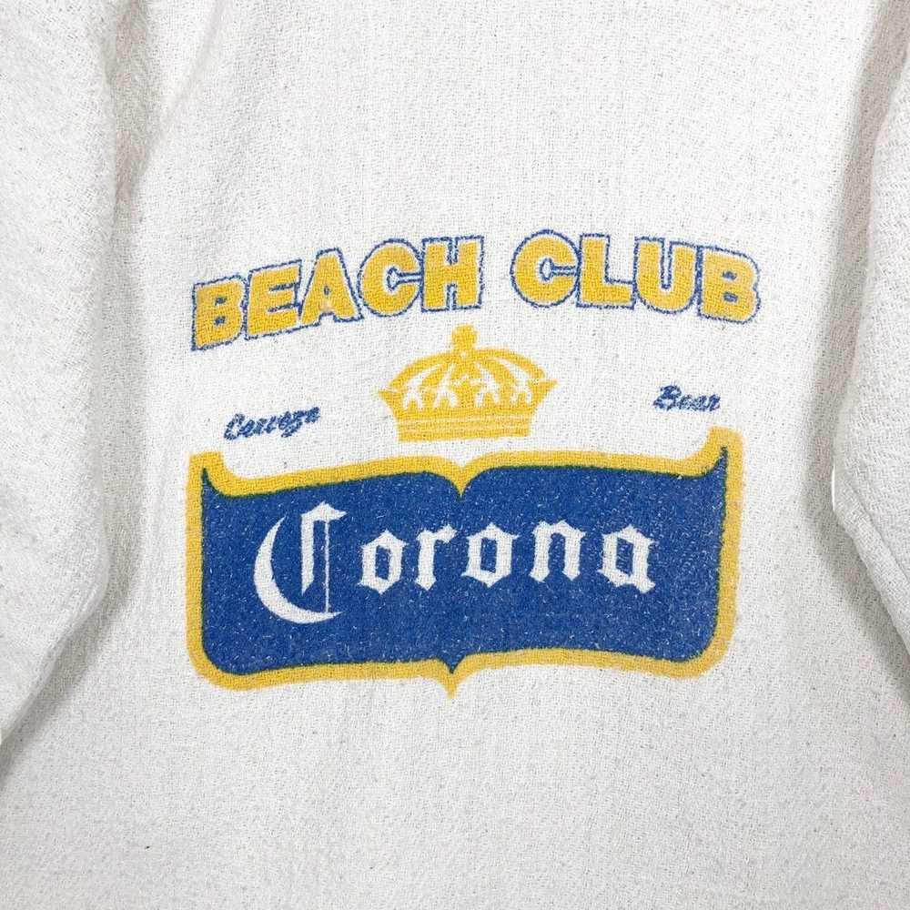 Vintage 90s Corona Beer Beach Club Baja Wool Hood… - image 11