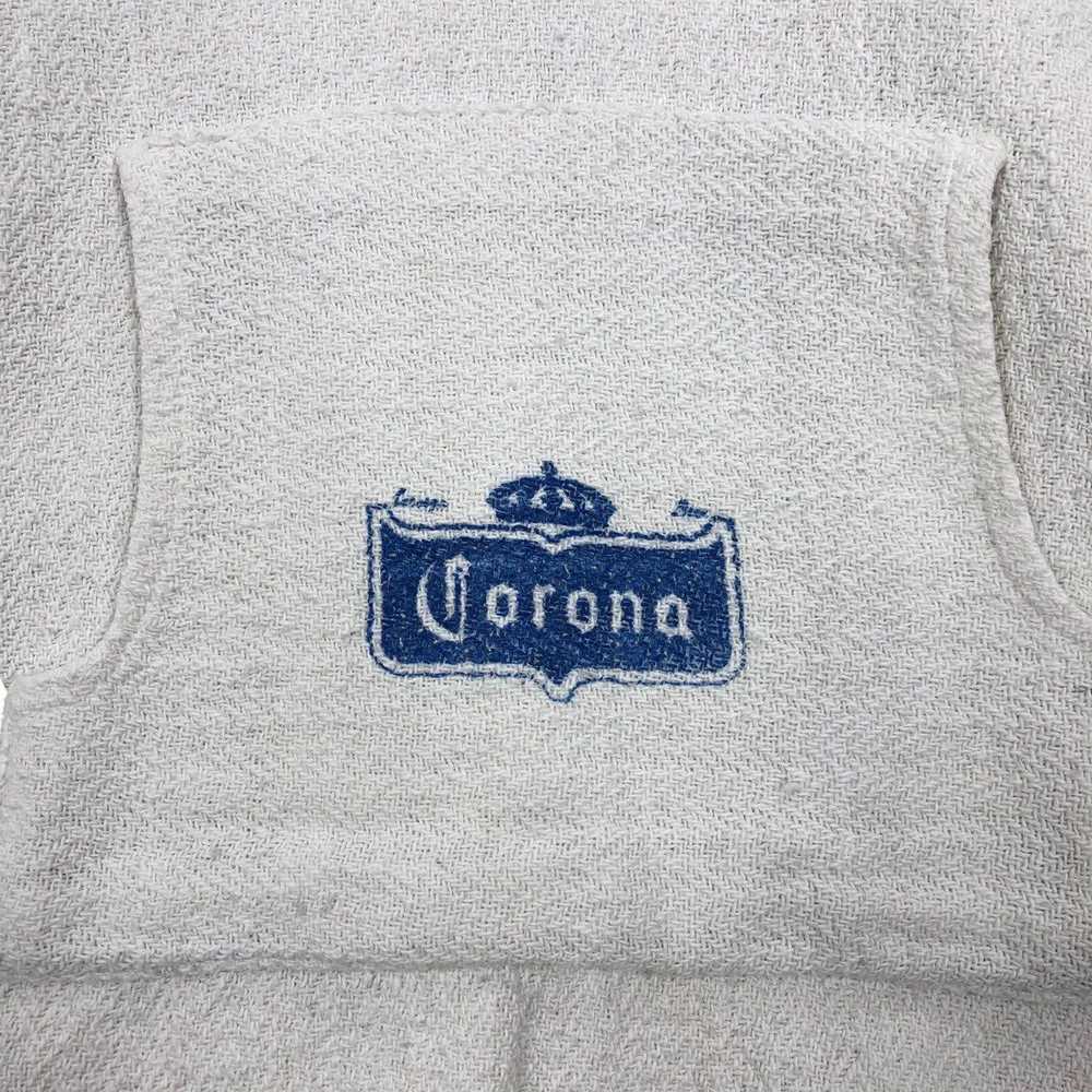 Vintage 90s Corona Beer Beach Club Baja Wool Hood… - image 7